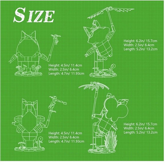 Koroks‎ Building Figures 521 Pieces F-C7815 Building Boat New Sealed - Picture 8 of 8